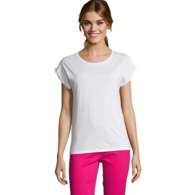 Camiseta mujer cuello redondo personalizable